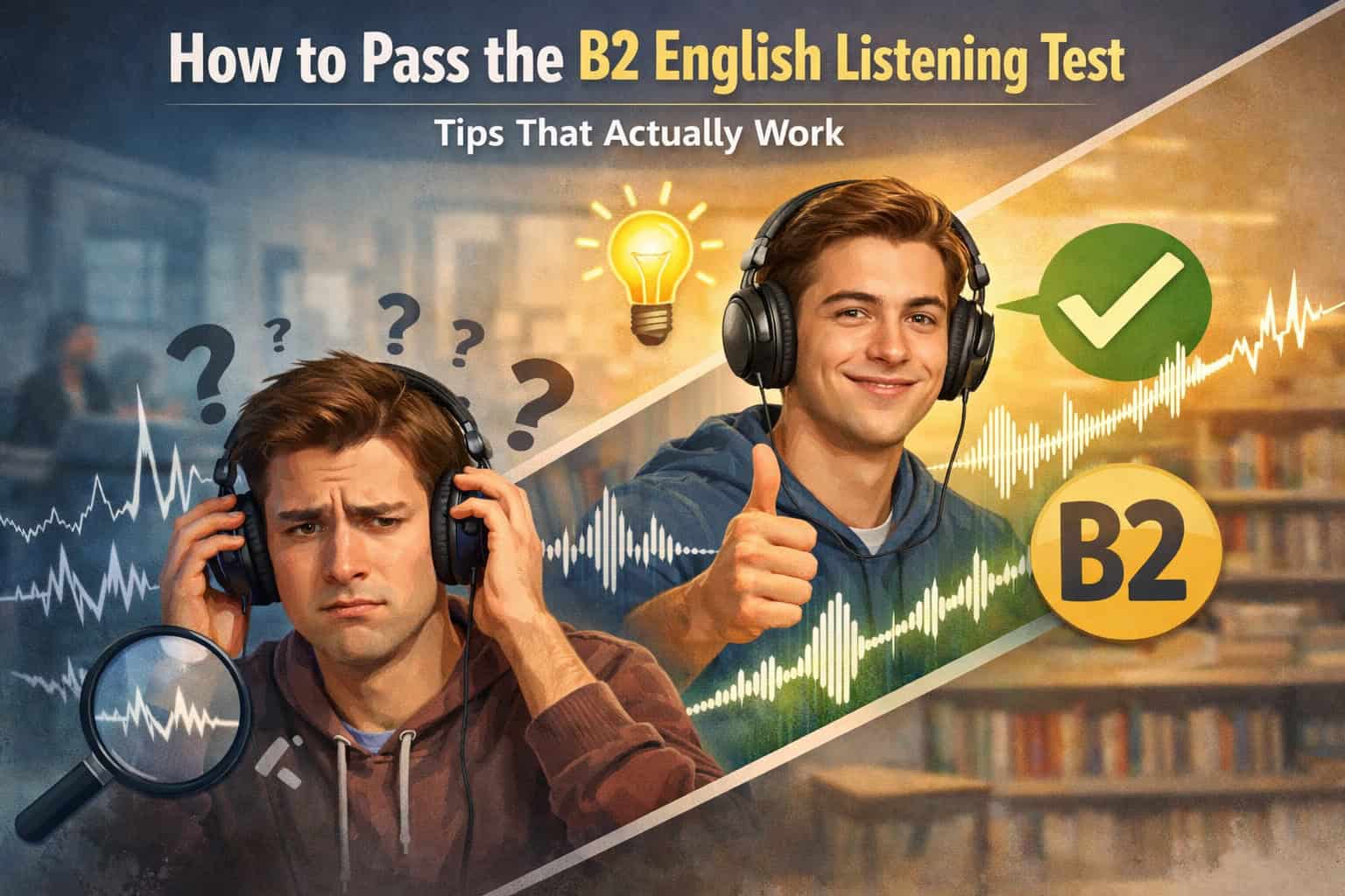 How to Pass the B2 English Listening Test | Tips That Actually Work